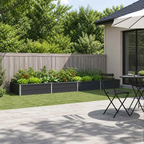  Povi&scaron;eni vrtni krevet Antracit 320 x 80 x 24 cm - 320 x 80 x 24 cm Antracit Cijene