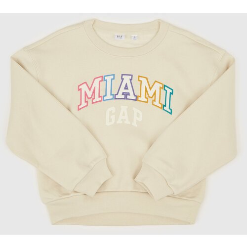 GAP Children's oversize sweatshirt with logo - Girls Slike
