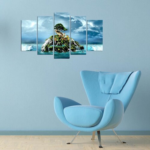 Wallity Set Slika 5PMX-073, 5 Delova Cene