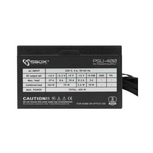 S Box psu 400 atx 400W napajanje Cene
