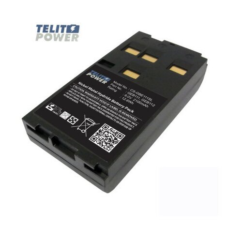 TelitPower baterija NiMH 6V 2100mAh GEB111 Leica ( 3168 ) Slike