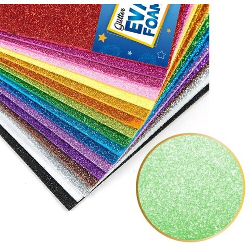  GLITTER EVA PENA ZELENA 1/10 MILLA Cene