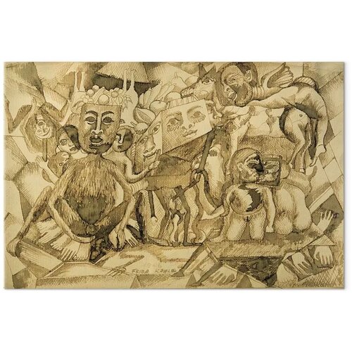  Slika - Frida Kahlo – Karma 90x60 Standard Cene