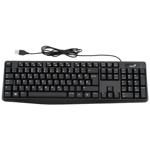 Genius KB-117 USB YU crna tastatura Slike