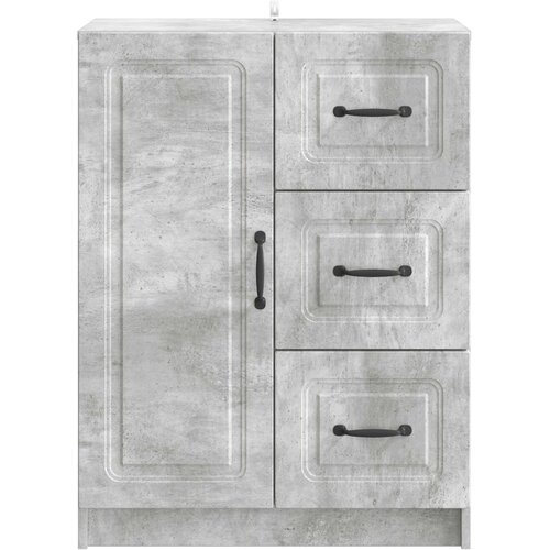  Kreveta Betonska siva 66 x 34,5 x 87 cm Konstruirano drvo Slike