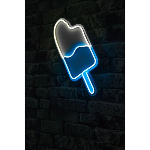 Wallity Zidna LED dekoracija Ice Cream, IP67, 375 cm, 400 lm 12V , 36W, Plava Slike