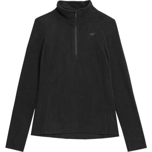 4f FLEECE 1/2 ZIP Ženska flis dukserica, crna, veličina Cijene