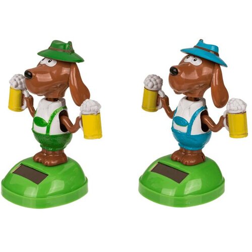  Solarni plesni bavarski pivski pas 11 cm - solarna figura Slike