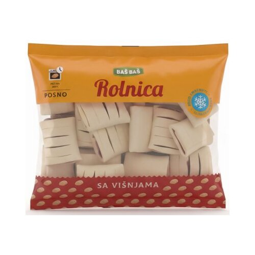 Baš Baš SMRZNUTA ROLNICA SA NADEVOM OD VI&Scaron;NJE BA&Scaron;BA&Scaron; 900G Cene