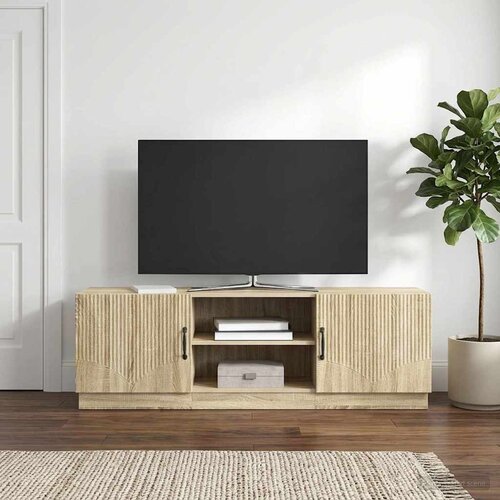 TV ormar Hrast sonoma 150 x 31 x 47 cm Konstruirano drvo Cene