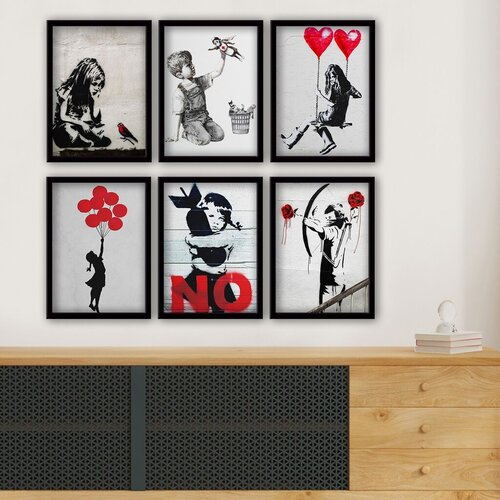 Wallity Uokvirena slika 6BC9628_2530, 25x30 cm, 6 dijelova Cijene