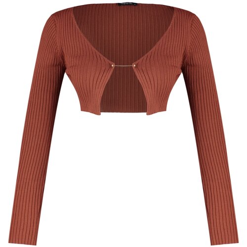 Trendyol Cardigan - Brown - Slim fit Cijene