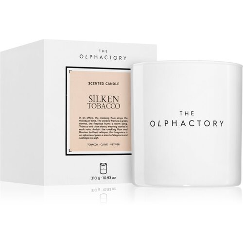 Ambientair The Olphactory White Insignia Silken Tobacco dišeča sveča 310 g Cene