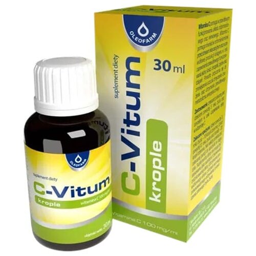 Oleofarm Vitamin C v kapljicah C-Vitum (30 ml) Slike
