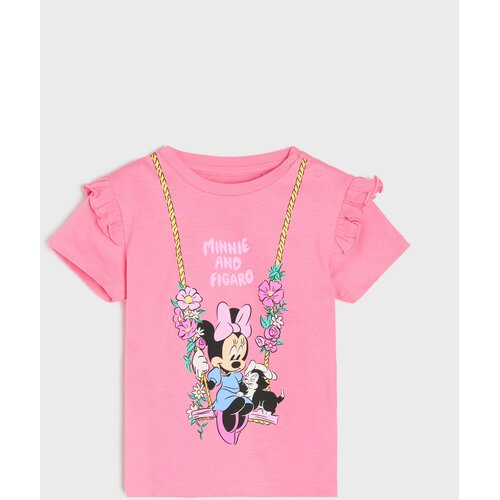Sinsay Pamučne majice s printom 2 pack Minnie and Figaro Slike
