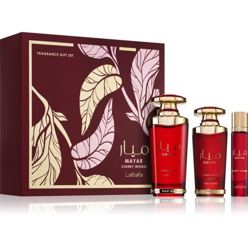 Lattafa Mayar Cherry Intense poklon set uniseks 1 kom Slike