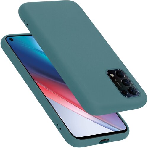  Primer združljiv z OPPO v tekoči zeleni barvi - za&scaron;čitni pokrov iz fleksibilnega silikona TPU, (20590608) Cene