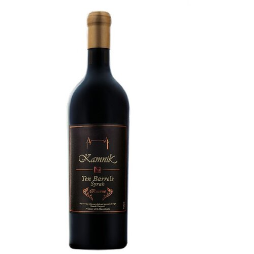 Kamnik Syrah Ten Barreis crveno vino 0.75l Slike