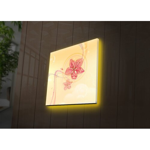 Wallity Zidna slika sa LED osvetljenjem 2828DACT-51, 28x28 cm Cene