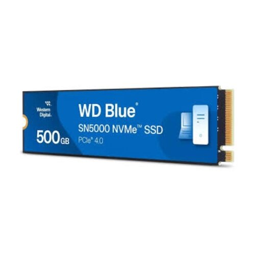 Western Digital ssd M.2 nvme 500GB wd blue SN5000 5000MB/s 4000MB/s WDS500G4B0E Slike