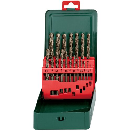 Metabo DRILL BIT SET HSS-CO 19pcs. 1- 10mm Slike