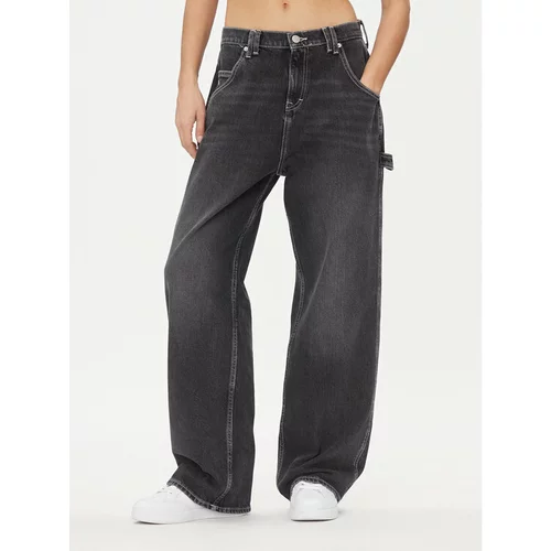 Tommy Jeans Jeans hlače Daisy DW0DW16628 Črna Baggy Fit