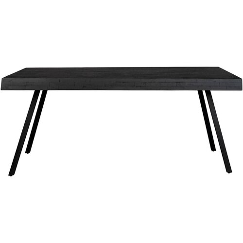 White Label Jedilna miza iz masivnega tika 90x200 cm Suri – Cene