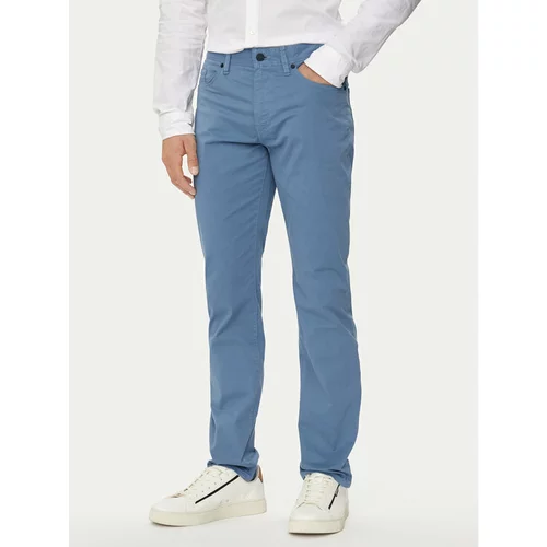 Boss Jeans hlače Delaware3-1-20 50505445 Modra Slim Fit