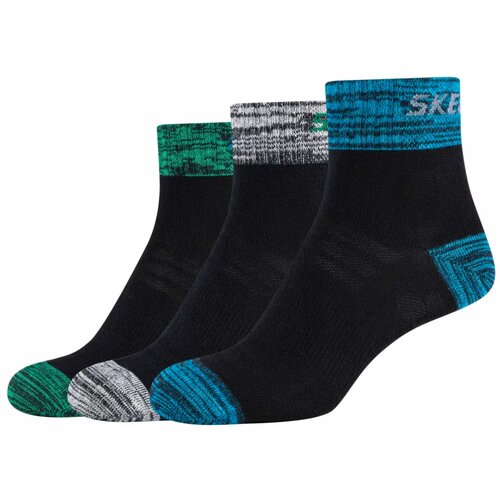 Skechers 3ppk men mesh ventilation quarter socks sk42025-5999 Slike
