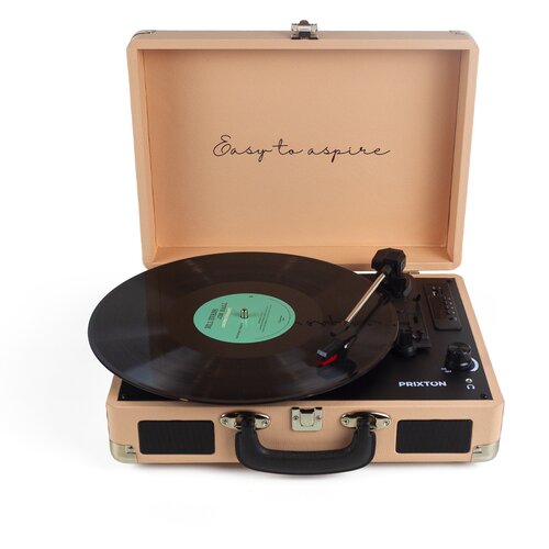 PRIXTON Vintage Gramofon VC400 Peach z Bluetoothom, (5000128757) Cene