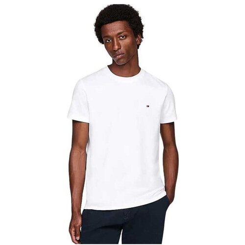 Tommy Hilfiger bela muška majica THMW0MW33202-YBR Cene