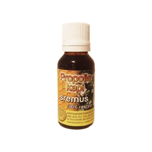  Propolis kapi sa sremu&amp;scaron;em 30%, 20ml Slike