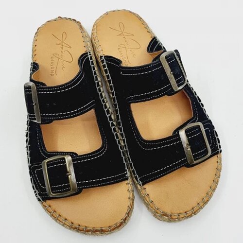 AnniLise anatomske klompe Adelina 01 - Black Slike