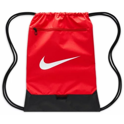 Nike BRASILIA TRAINING GYM SACK Gymsack, crvena, veličina