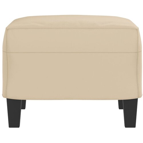  Tabure krem 60 x 50 x 41 cm od mikrovlakana Slike
