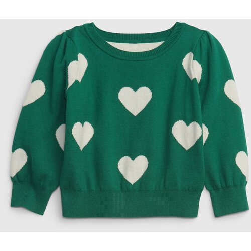 GAP Children's sweater with heart pattern - Girls Cene