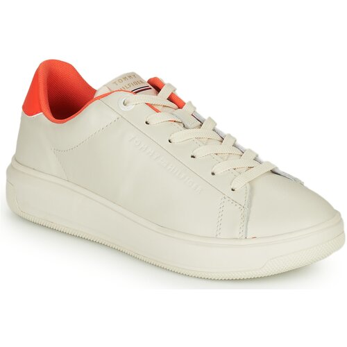 Tommy Hilfiger Nizke superge LOWCUT LEATHER CUPSOLE Bela Cene