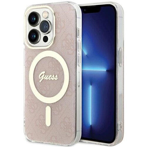 Guess OVITEK IML 4G MAGSAFE ZA IPHONE 15 PRO - ROZA, (21833393) Cene