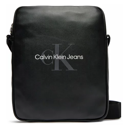 Calvin Klein Jeans Torbica za okrog pasu Monogram Soft K50K512447 Črna