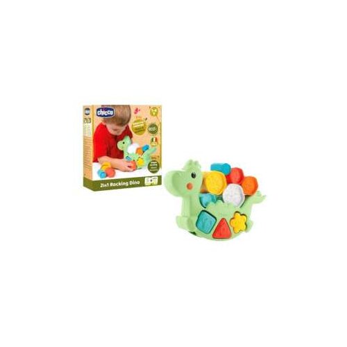 Chicco ECO IGRACKA 2u1 ROCKING DINO, 12m+ Slike