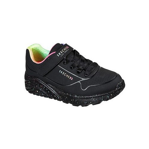 Skechers Modne superge uno lite rainbow Črna Slike