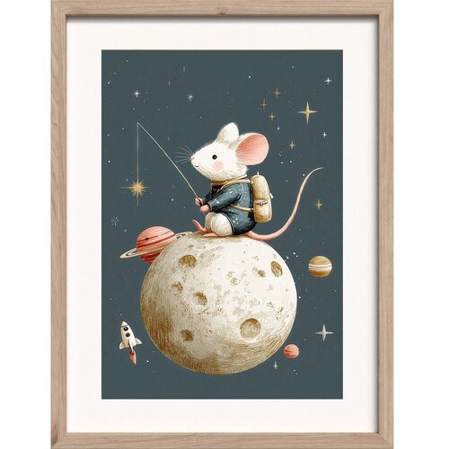 Styler Dječja slika 30x40 cm Astro Mouse &ndash; Cijene