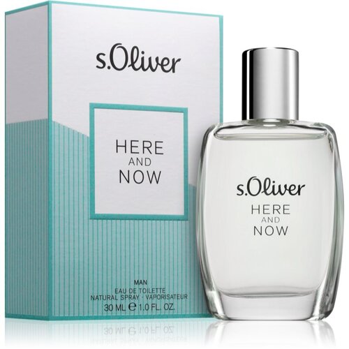 S.Oliver Here and Now Men toaletna voda za mo&amp;scaron;ke 30 ml Slike