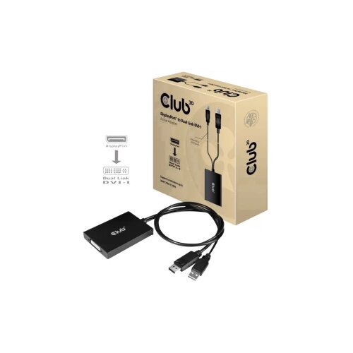Club3d DVI Adapter [1x Muški konektor DVI-D - 1x Ženski konektor HDMI] Crna Cijene