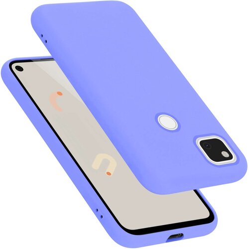 Cadorabo Ohi&scaron;je je združljivo z Google PIXEL 4A 5G in tekoča svetlo vijolična - Za&scaron;čitni ovitek iz prožnega silikona TPU, (20860169) Cene