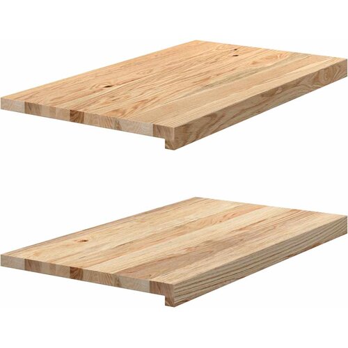  Prozorske klupice 2 kom 70x40x2 cm netretirane masivne hrast Cijene