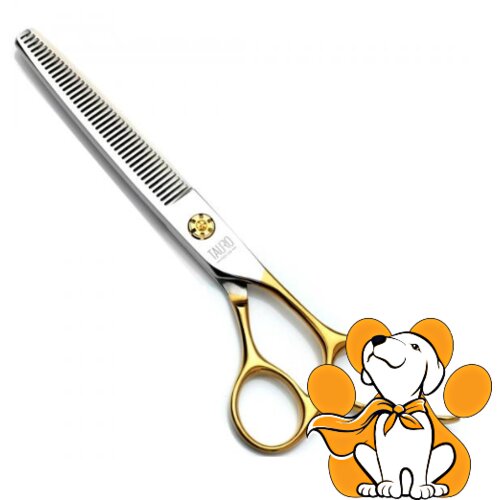 Tauro Pro Line chunker Scissors 56 teeth 18cm, Profesionalne Ravne Makaze Slike