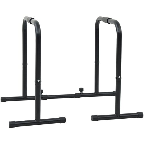 vidaXL Dip Bar z nastavljivo dolžino, kapacitete 300 kg, 96-117x67x75 cm jeklo Cene