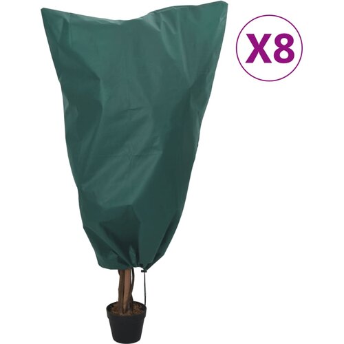  Navlake od flisa za biljke s vezicom 8 kom 70 g/m&sup2; 0,8 x 1,2 m Cijene