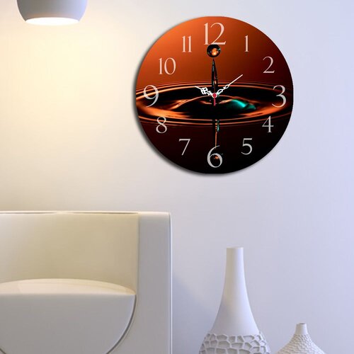 Wallity MDF Zidni sat 40cm Šareni Slike